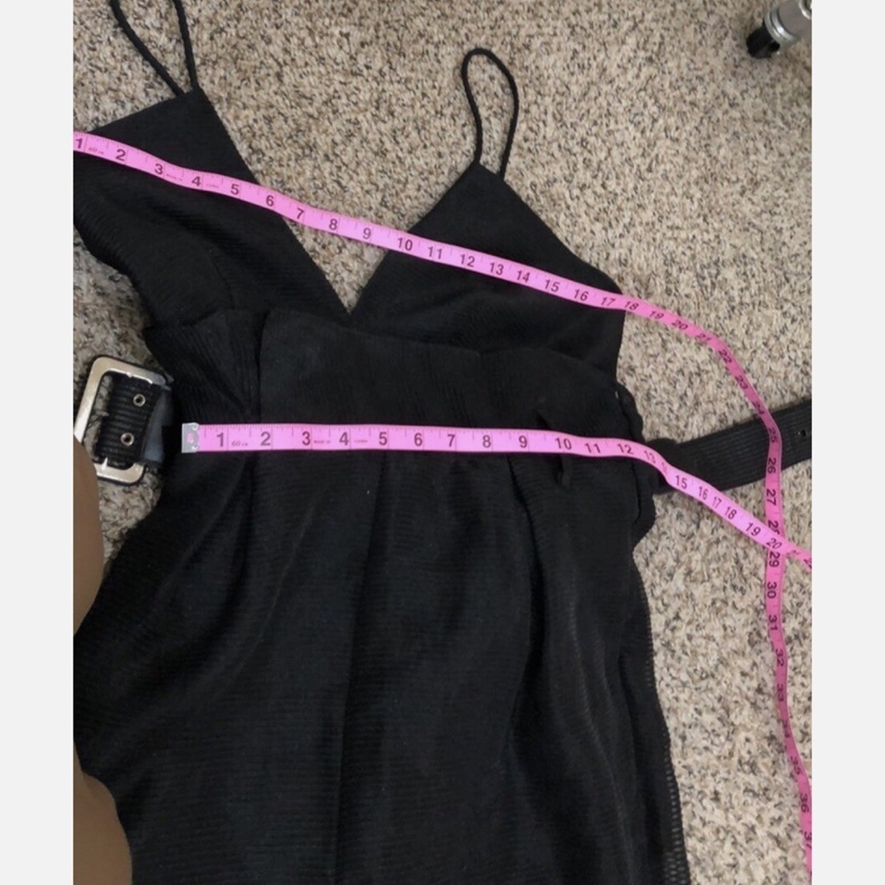 Alice McCall Justify My Love Jumpsuit Black Striped Organda up Size US 6 - Picture 11 of 13